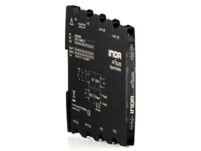 IsoPAQ-632 Signal splitter/repeater with double outputs for mA and V signals - Inor