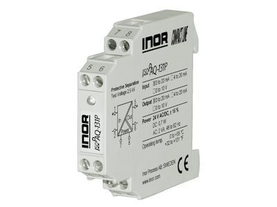 IsoPAQ-131P - Transmitter voor unipolaire mA/V signaalisolatie met vast bereik - Inor