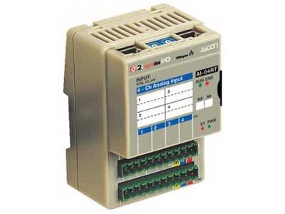 AI-04RT - 4 configurable analogue inputs Modbus-RTU module - Ascon Tecnologic
