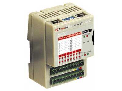 DO-16TS - 16 digital outputs configurable CANopen or Modbus-RTU module - Ascon Tecnologic