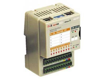 DM-08TS - 8 configurable digital inputs or outputs, CANopen or Modbus-RTU module - Ascon Tecnologic