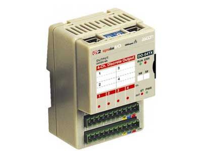 DO-04TX - 4 high power (6A) digital outputs CANopen module - Ascon Tecnologic