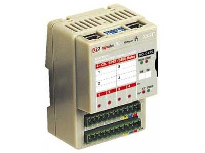 DO-04RL - 4 relay or triac digital outputs CANopen module - Ascon Tecnologic