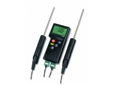 P4015 Profi Thermometer, 2-channel, Thermocouple Type-K - Dostmann