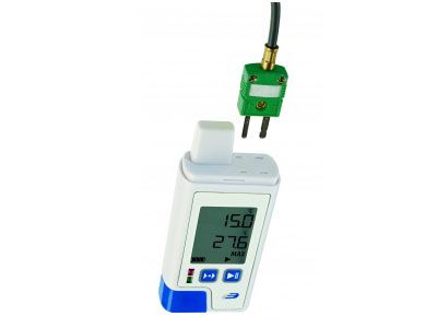 LOG 200 TC PDF- datalogger with display for temperature internaly and twice externally - Dostmann